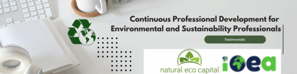 Testimonials for the completion of the IEMA Programs