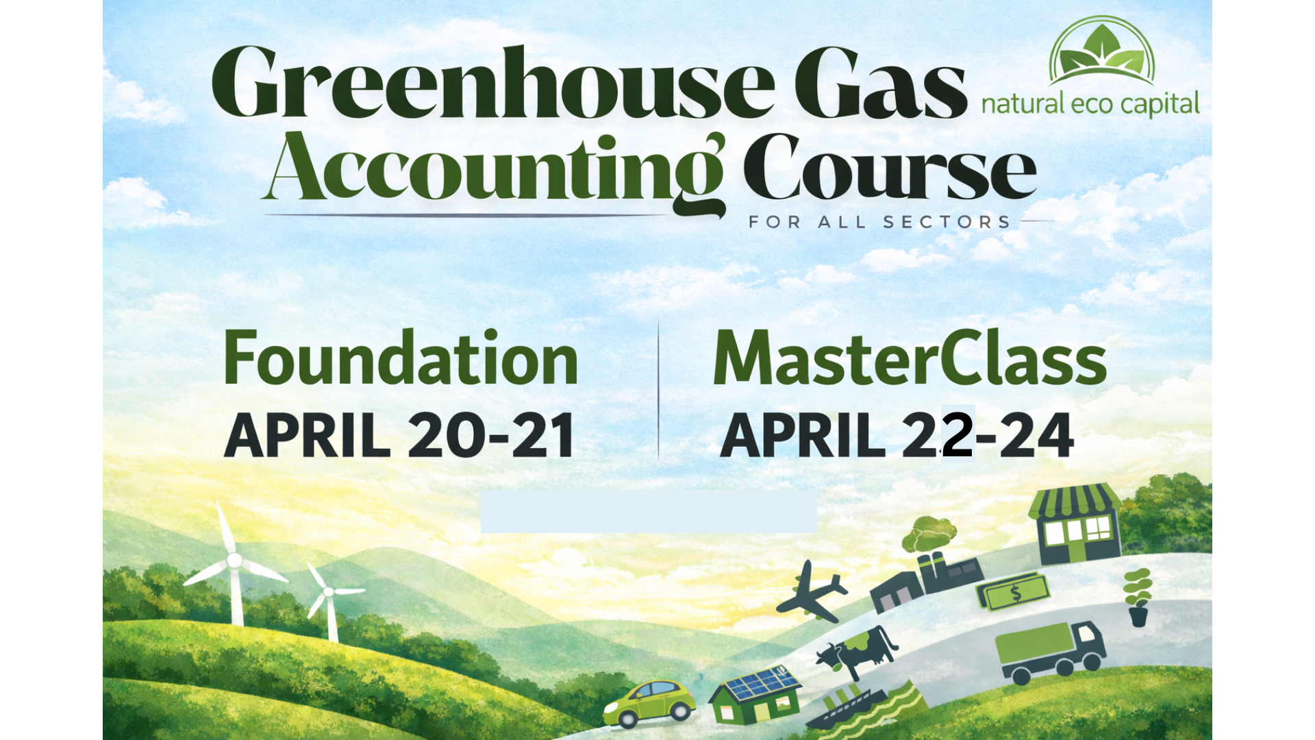 Natural Eco Capital Launches Foundational GHG Accounting Course